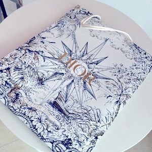 Christian Dior Printed Shopping Bag